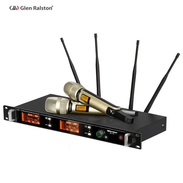 Glen Ralston M1102 профессиональный беспроводной микрофон UHF концертный караоке