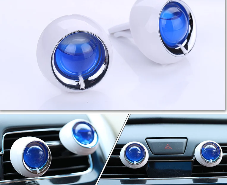 Wholesale Santo Luxury  Car Perfume Membrane Auto Car Vent Clip Membrane Air Freshener Scents Custom