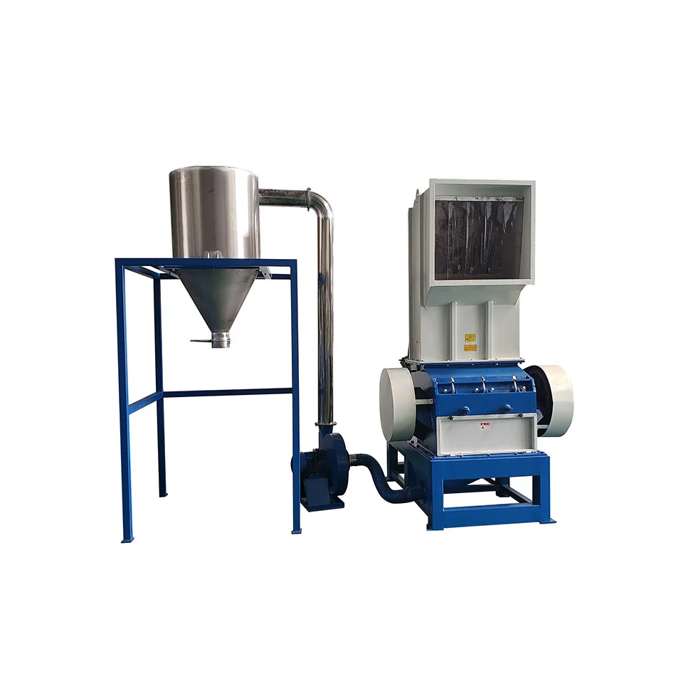 Automatic  Multifunction Plastic Machine Pet Bottle Waste Plastic Roll Large Capacity Pvc Pipe Crusher