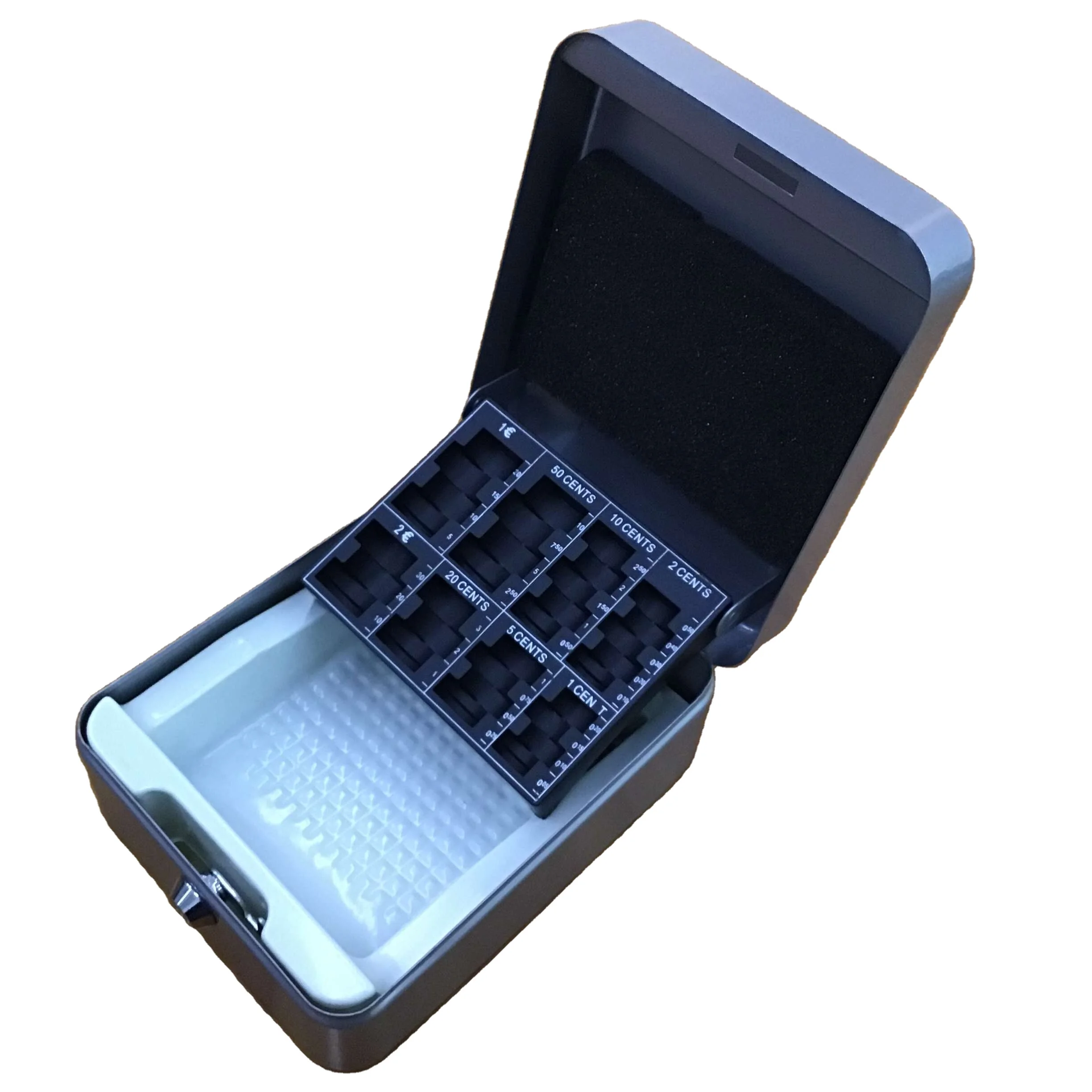 High Quality Mini Safe Atm Cash Deposit Box Metal Money With Money Tray And Secure Lock