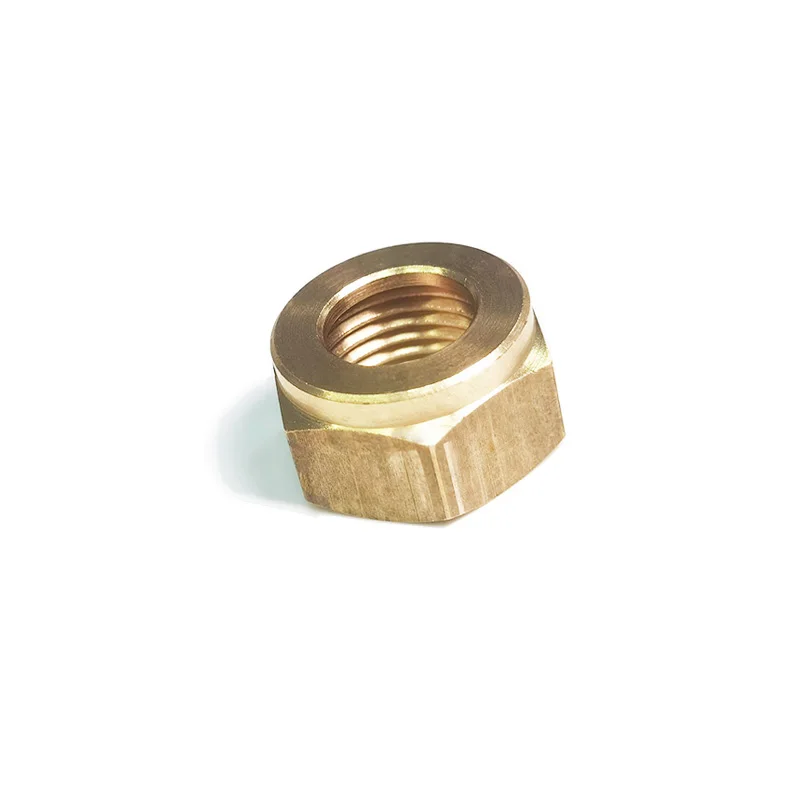 custom brass C3604 H59-1screw and nut CNC machining milling turning spare parts