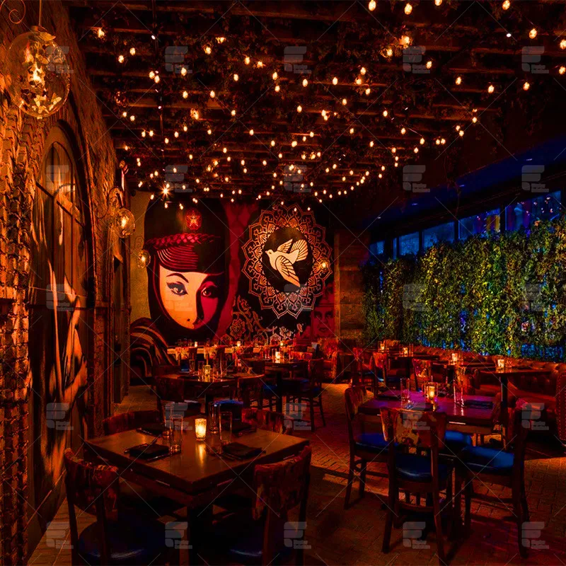 Fancy nightclub counter bar furniture sets lounge furniture for bar night club 3D interior design