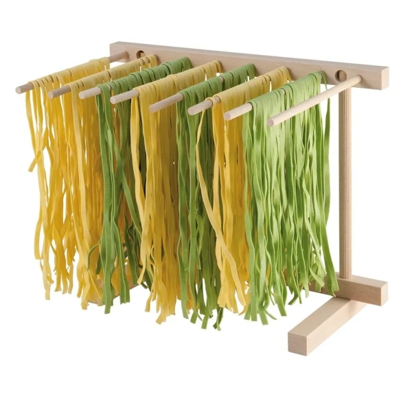 Natural Beech wood Collapsable Pasta Drying Rack