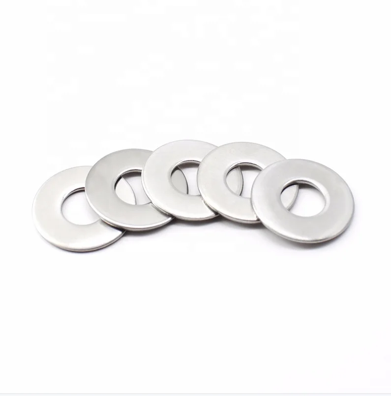  SS316 SS304 DIN125A M6 плоская