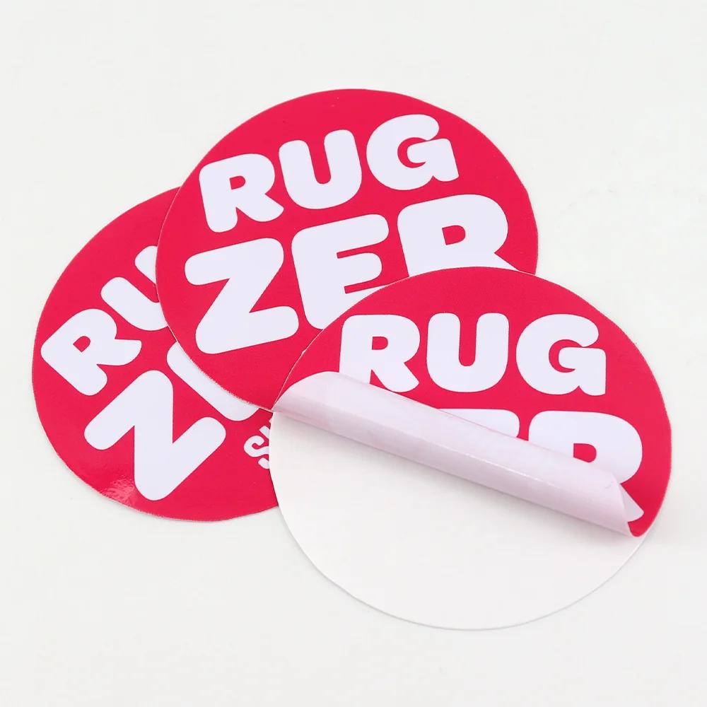 Изготовленный на заказ водостойкий цветной Забавный рекламный мультяшный перерабатываемый голографический стикер штампованный виниловый для подарков