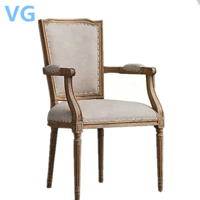 Dining Room Furniture  Restaurant Modern Upholstery Arm Fabric  Dining Chairs