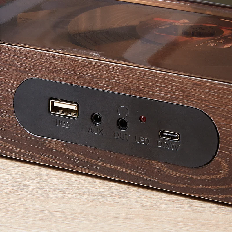 2022 Newest Portable CD Player Built-in Speaker Stereo with Double 3.5mm Headphones Jack Built-in HiFi Speakers bt5.0