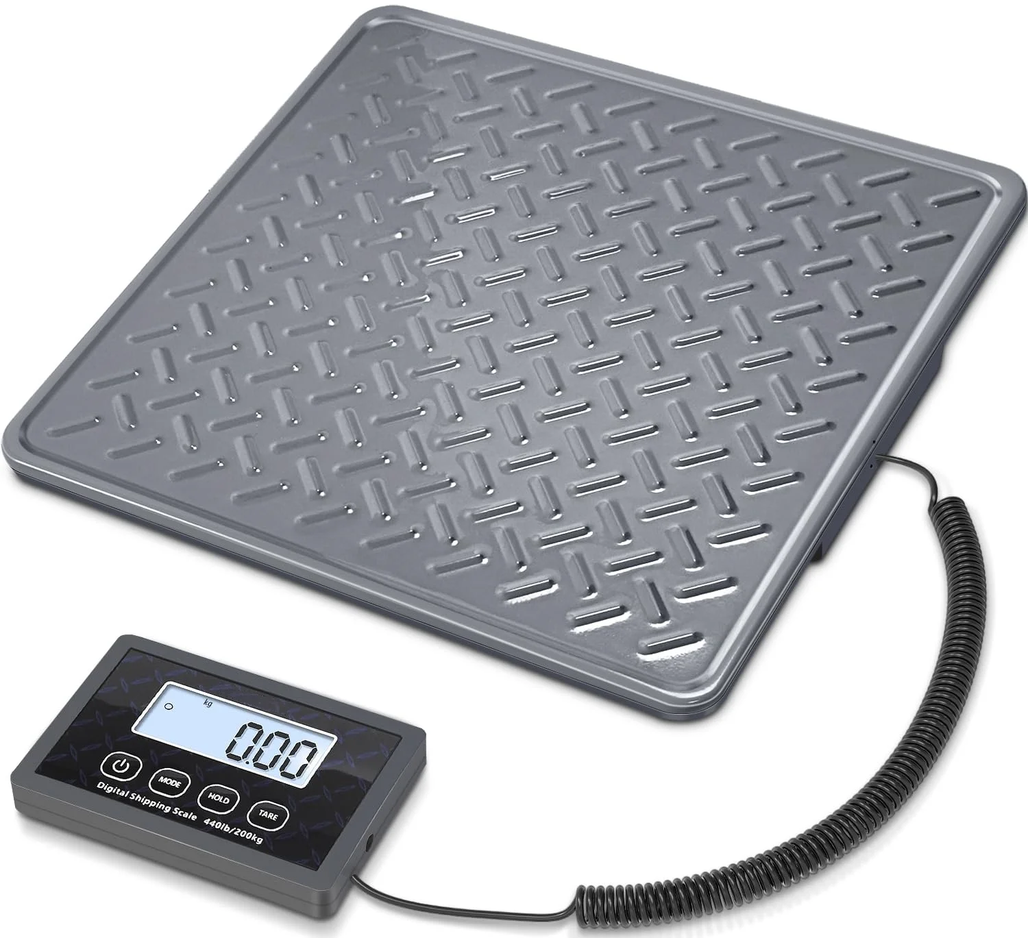 High Accuracy 200kg/440lbs x 10g Shipping Scale Digital Postal Durable Alloy Steel Platform Heavy Duty Scale for Packages