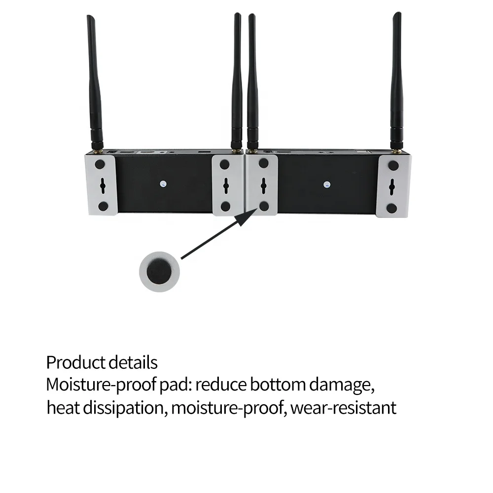 Unnlink Wireless KVM HDMI 1080P60Hz Full HD extender 200m/656ft Transmitter and Receiver Loop-out ODM OEM