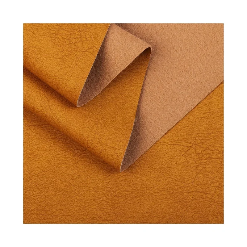 Retro frosted sheepskin 1.1 mm pulled PVC leather sole, handbag, bag and shoes material sofa and wallet fabric