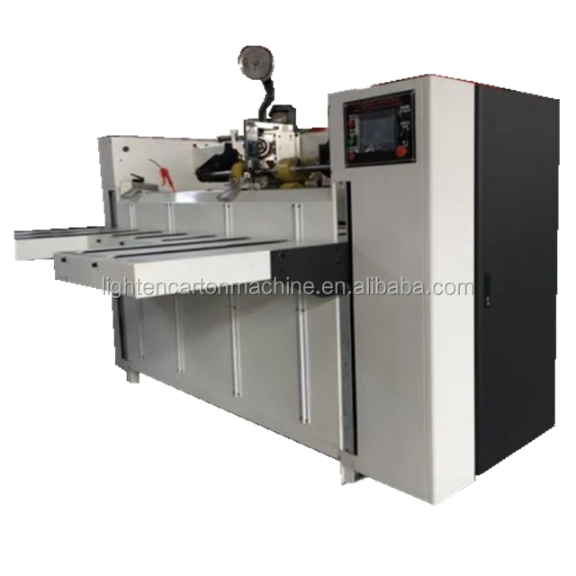 High Speed Corrugated Carton Box Stapler Machine Stitching Packing Machinery