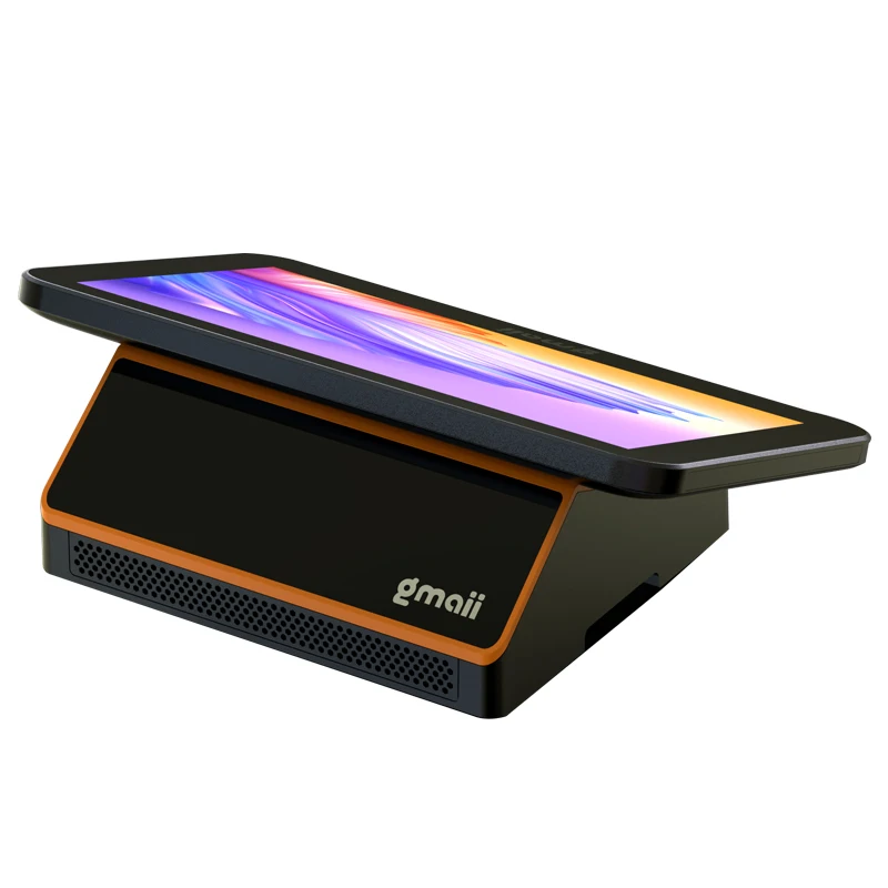 Wall-mounted POS system built in 58mm printer NFC or different scanners