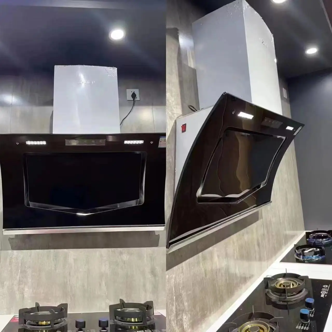 Electrostatic hood machine and oil mist purifier lampblack purifier machine