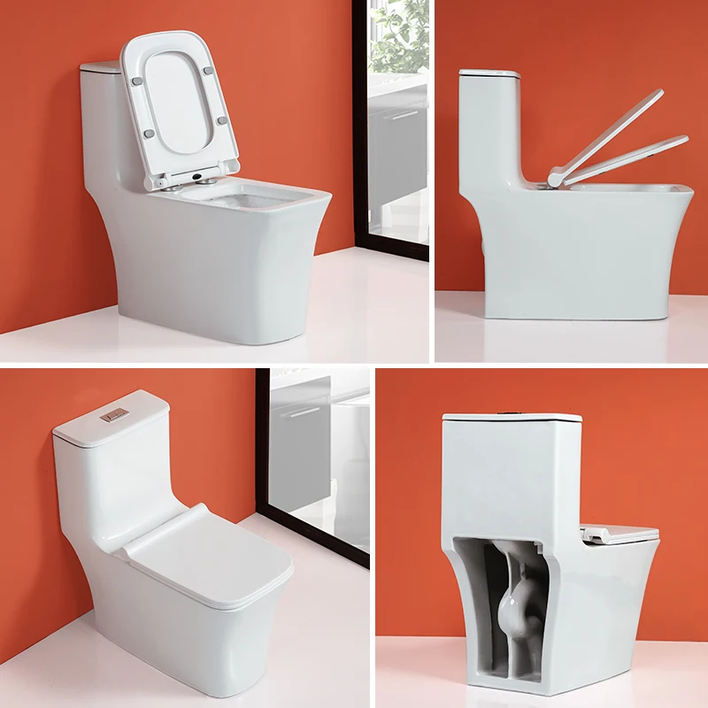 hotel sanitary ware bathroom ceramic wc toilet set square toilet seat toilet ceramic
