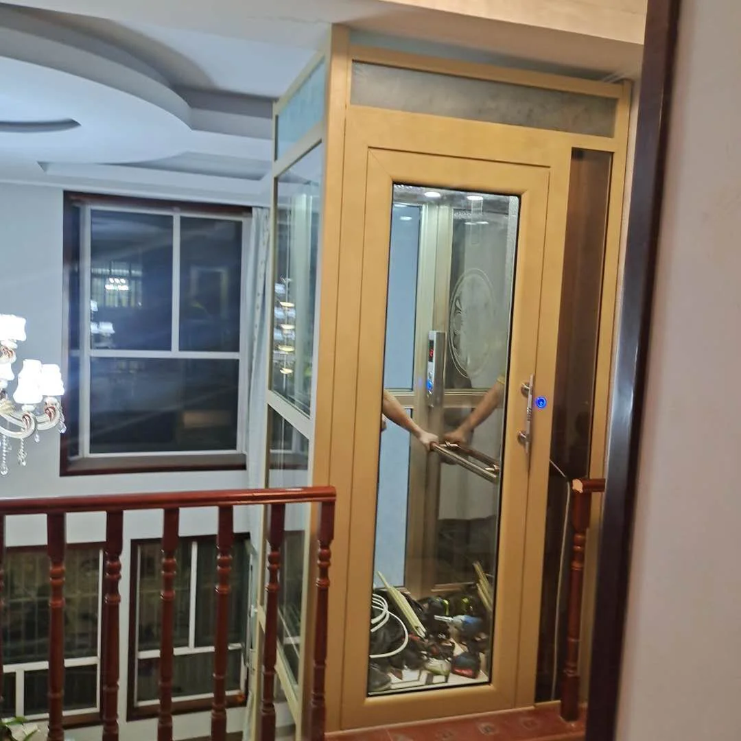 Handicap Stair Lifts Home Floor Elevator Kit Voltage-Stabilizing Walking Machine Household Wheelchair Elevator