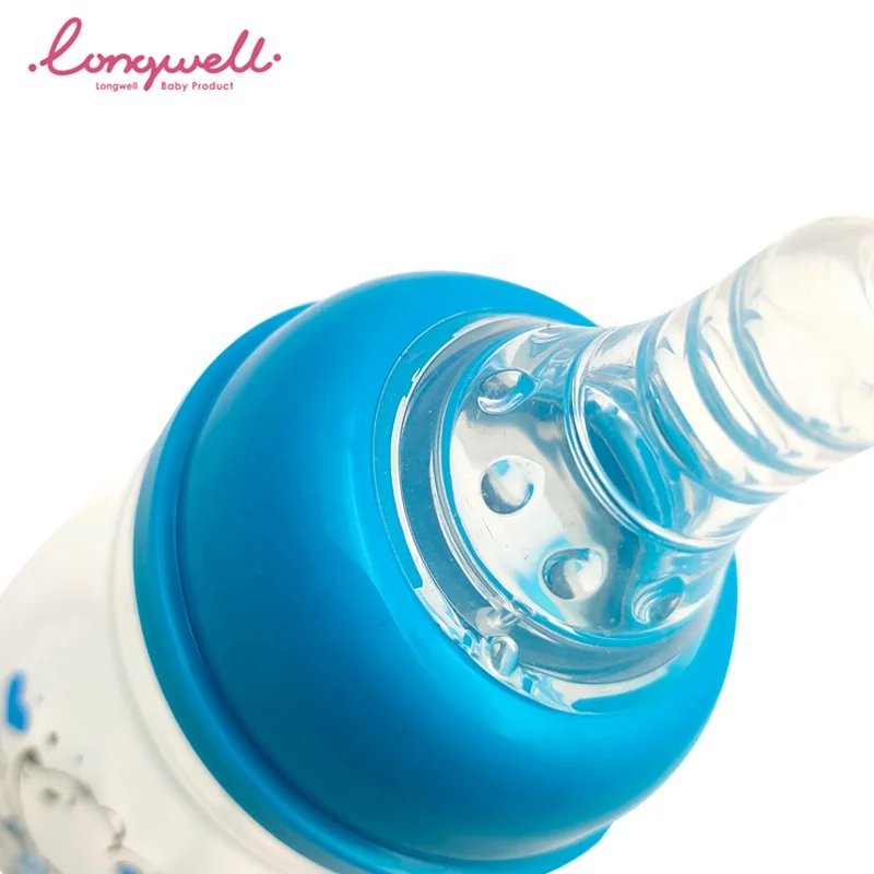 Babies Feeding Bottles PP Food Grade Plastic for Newborn Silicone Nipple Soft Safety Manufacturer Price Hand Free Milk Bottles