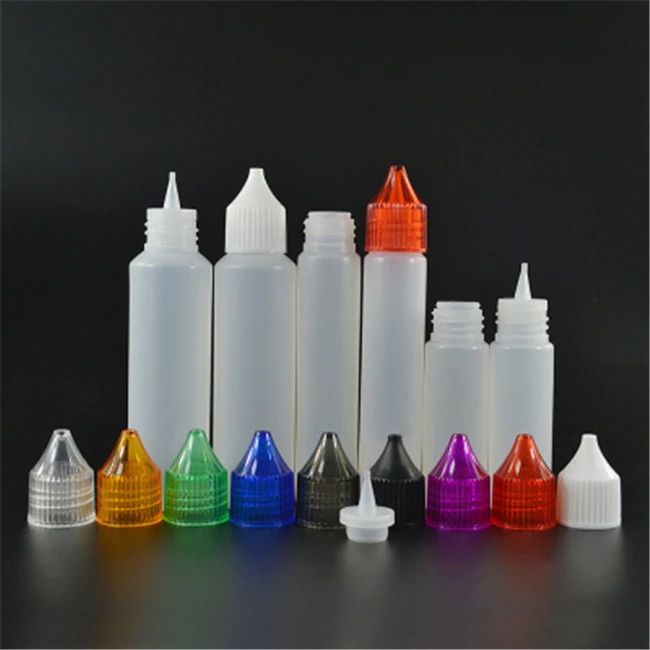 
Upgrade Unicorn Dropper Bottle 15ML 20ML 30ML 50ML Eliquid HDPE Squeezable Empty Bottle 
