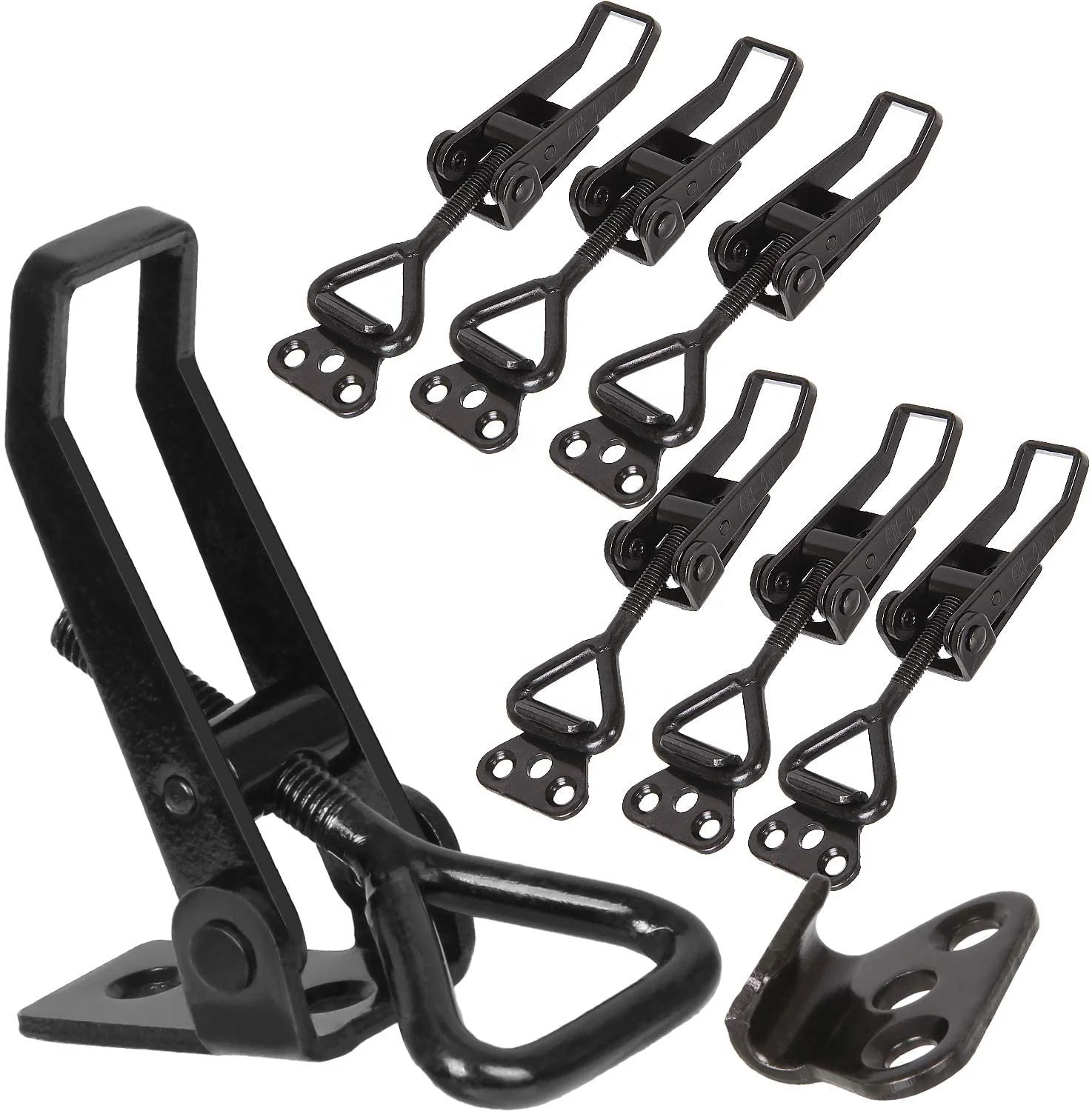 Регулируемые защелки из нержавеющей стали с покрытием углеродистой