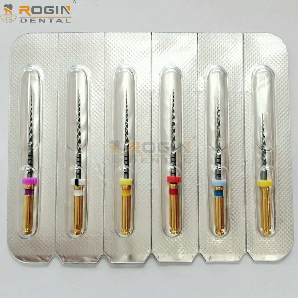 Niti Alloy Dental Rotary Endo Files Sup-taper Files for Engine Use Root Canal Treatment