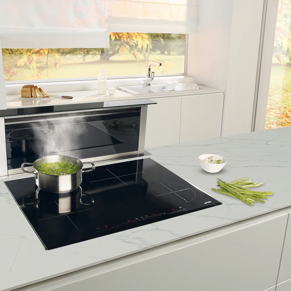 Новый узор calacatta белая искусственная кварцевая каменная