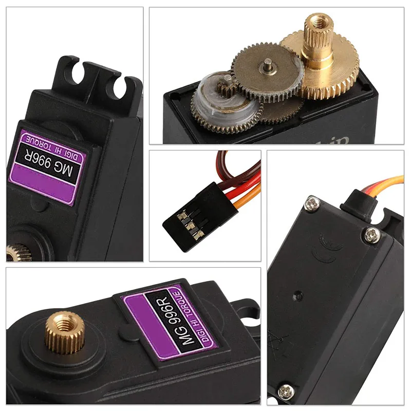 Servos Digital MG996R MG995 Servo Metal Gear for Futaba JR Car RC Model Helicopter Boat MG995