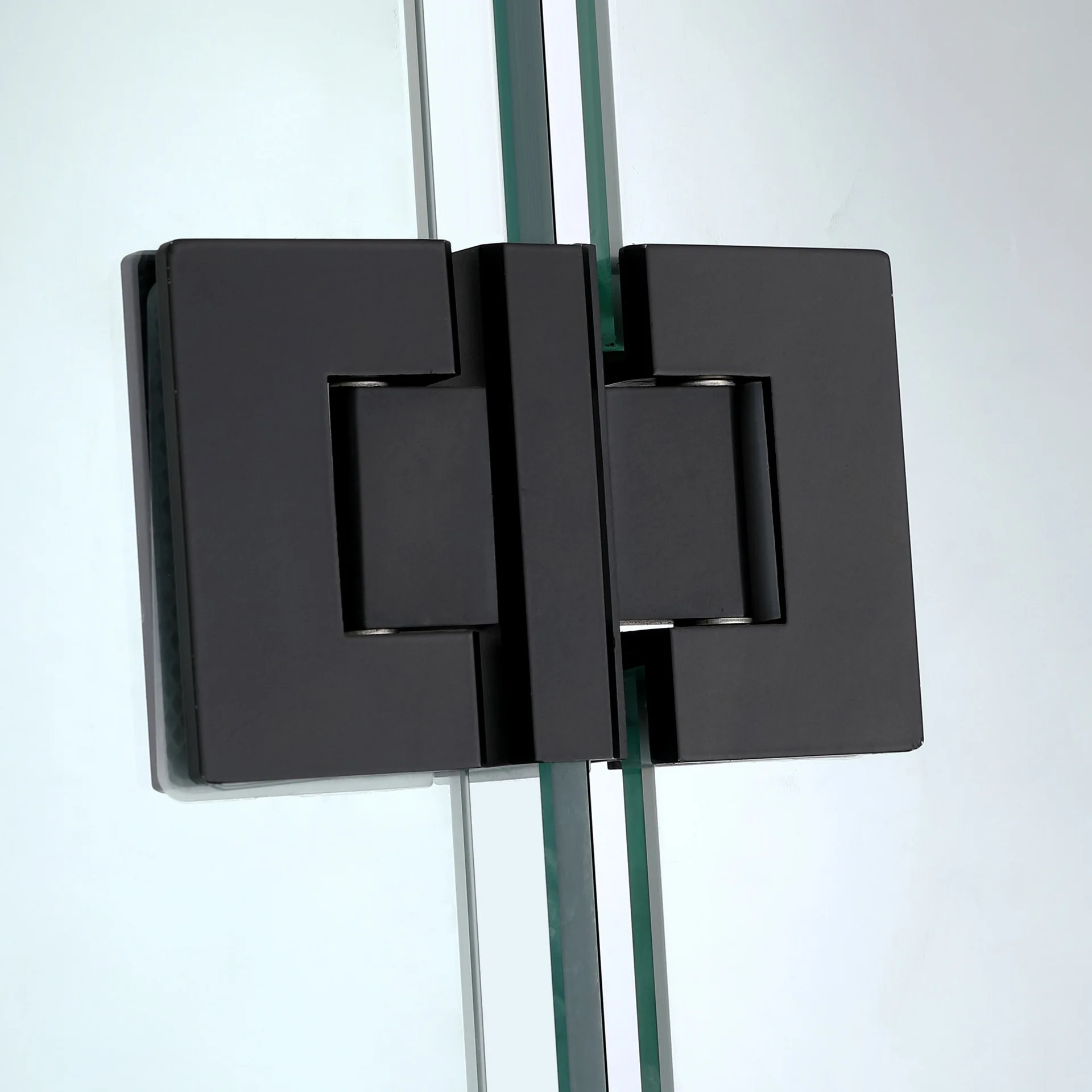 Дверь для душа со стеклянными петлями