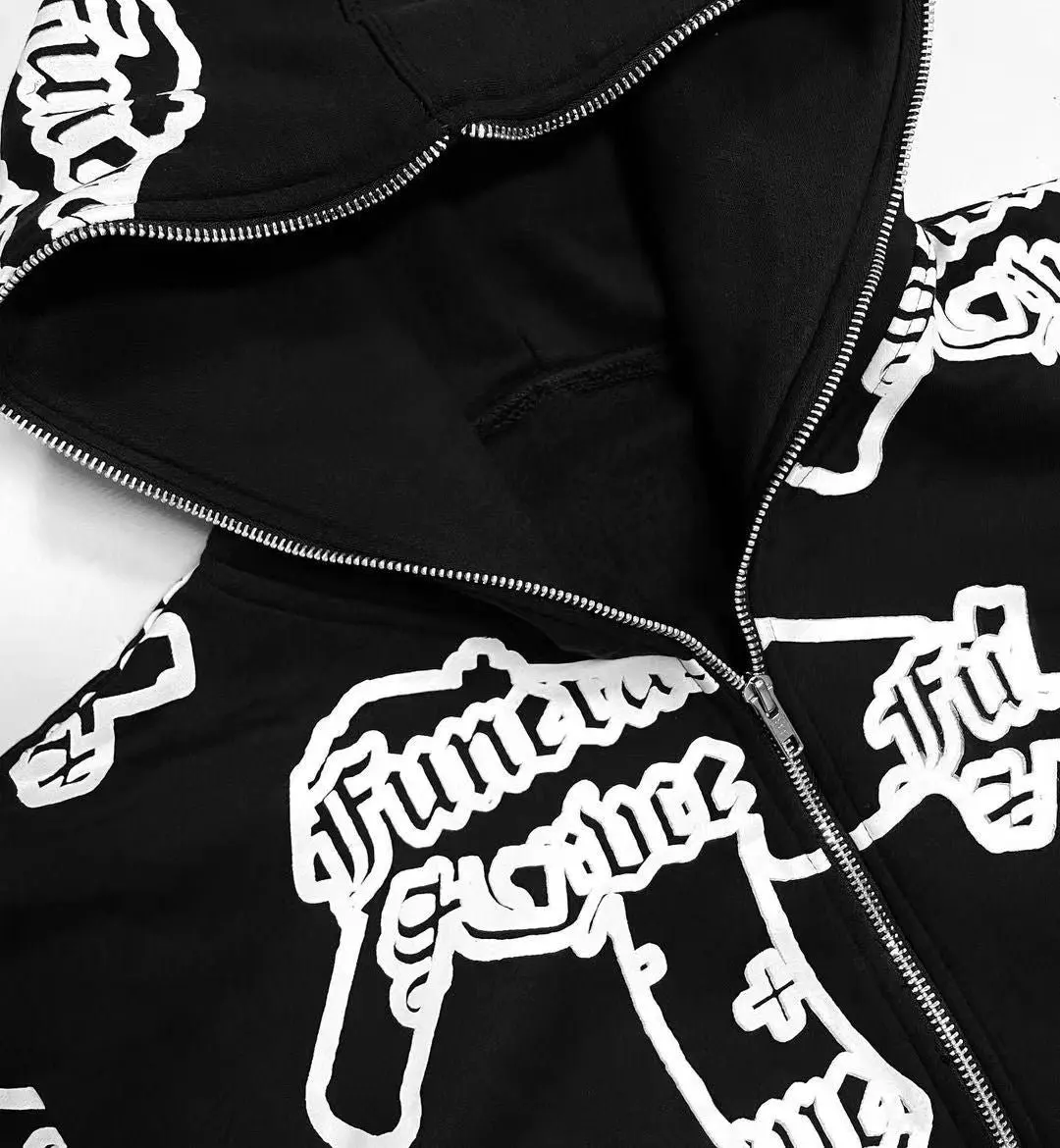 Custom All over Print Hoodie Factory French Terry Graphic Hoodie Sport Men Full Zip up Hoodies