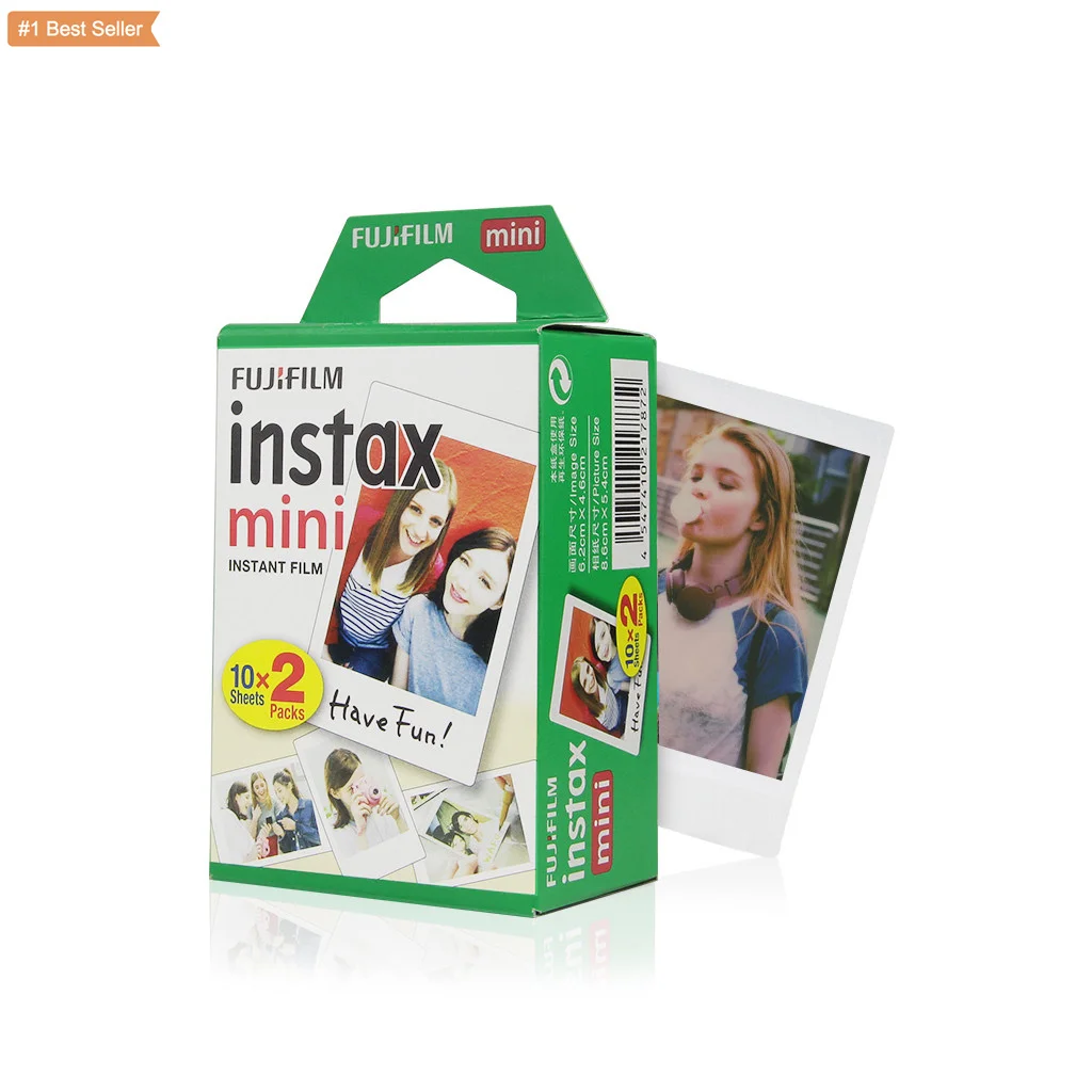 Instax Mini Instant Film Twin Pack 20 Exposures For Mini 7S 8 9 Cameras