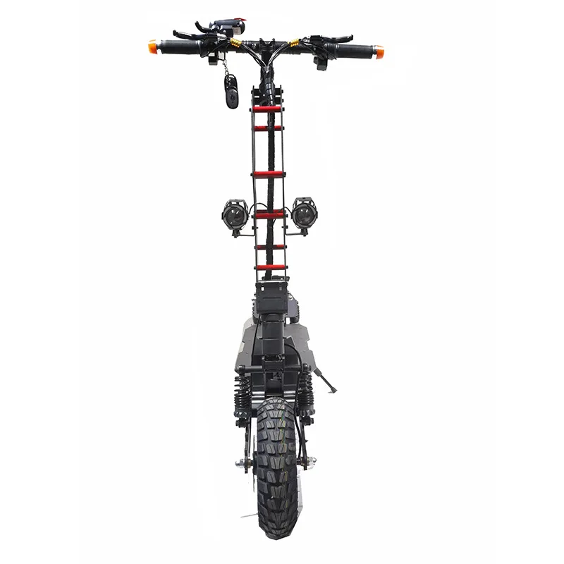 Source factory 13 Inch 6000W dual motor 60v 20AH Long Range 120kg Load Adult Scooter Smart Electric Scooter