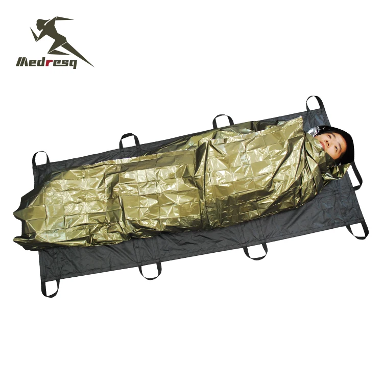 Medresq Factory Price First Aid Outdoor Camping Medical Emergency Rescue Space Foil Thermal Blanket to Keep Warming