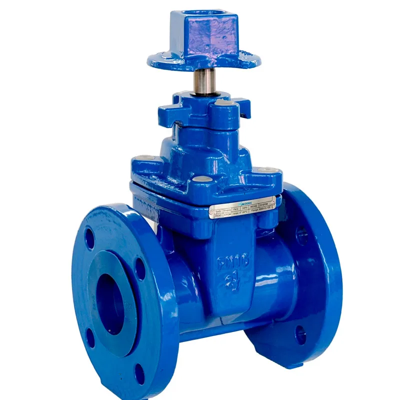 Ductile Iron Flanged NRS Resilient Wedge Gate Valve