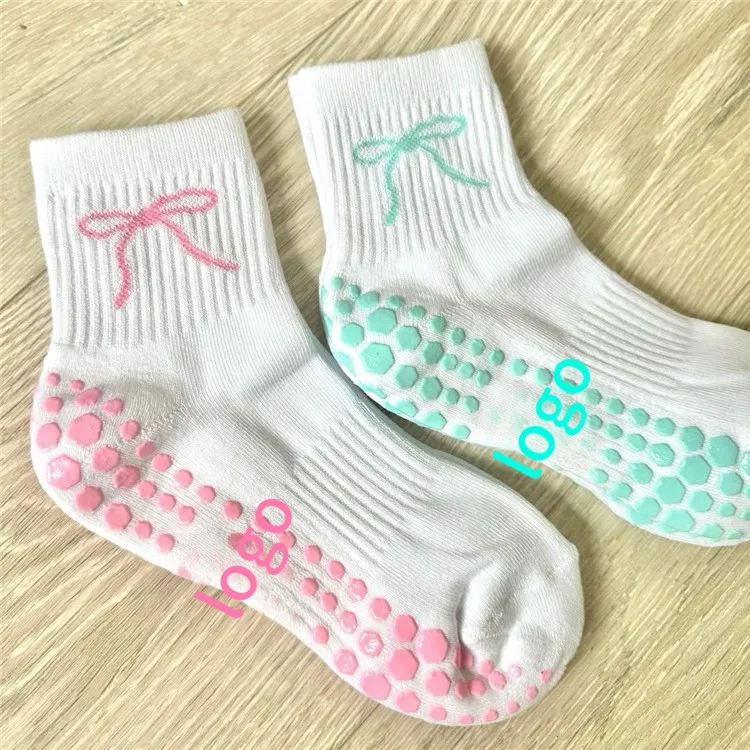 Женские хлопковые носки для йоги