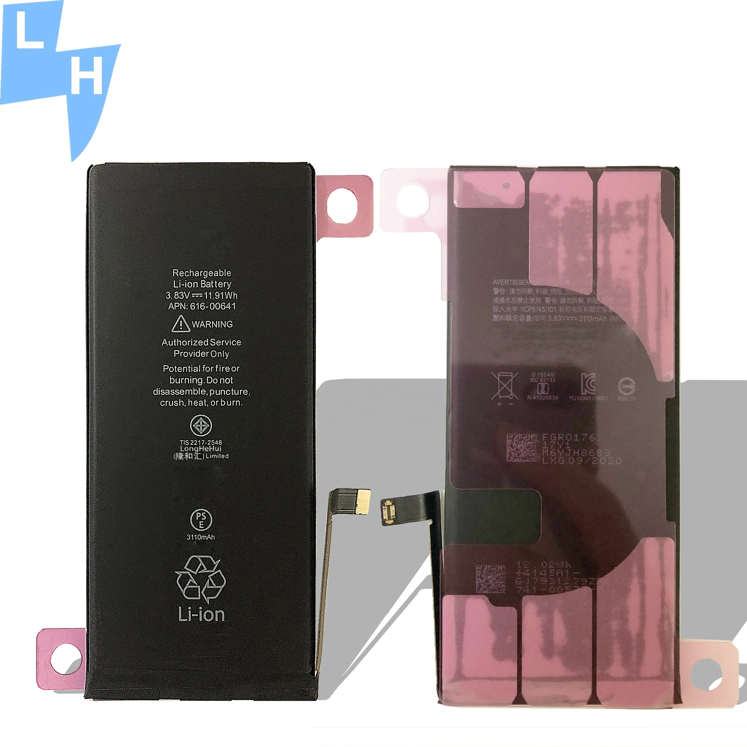  Аккумулятор для мобильного телефона iphone 11 аккумулятор 3110