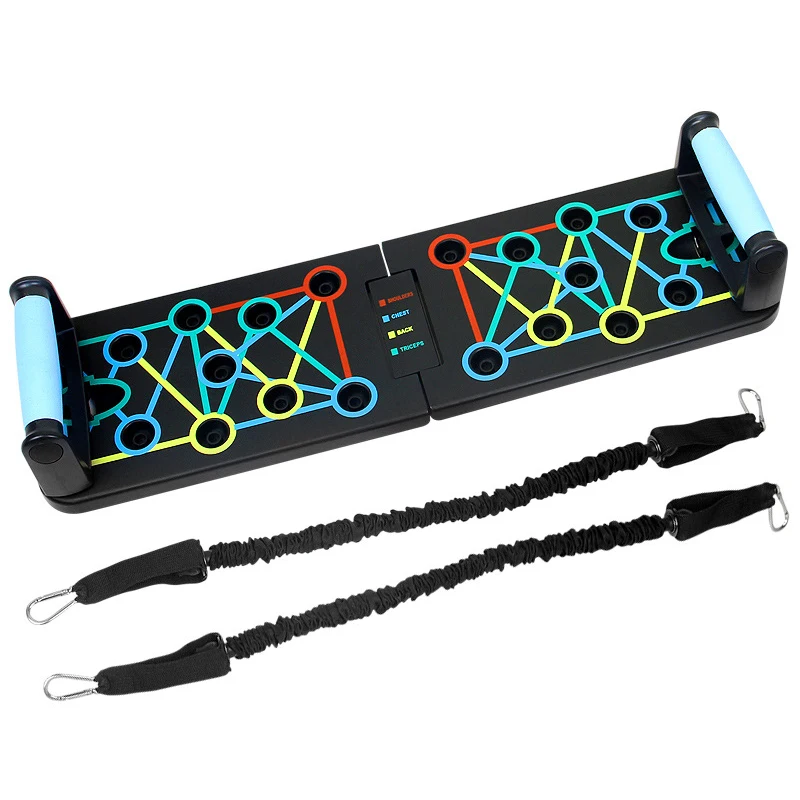 Foldable Home Fitness Portable Multifunctional Push Up Board
