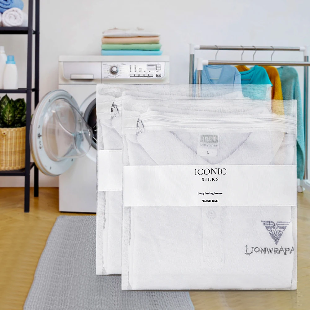 Eco-friendly Home Big Lingerie Cloth Bra Mesh Bag Hotel Laundry Bag Laundry Washing Bag With Custom Logo