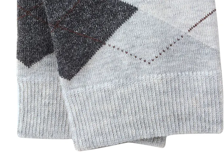 tube men cotton nylon socks crew length jacquard logo classic argyle socks argyle custom men black socks for men