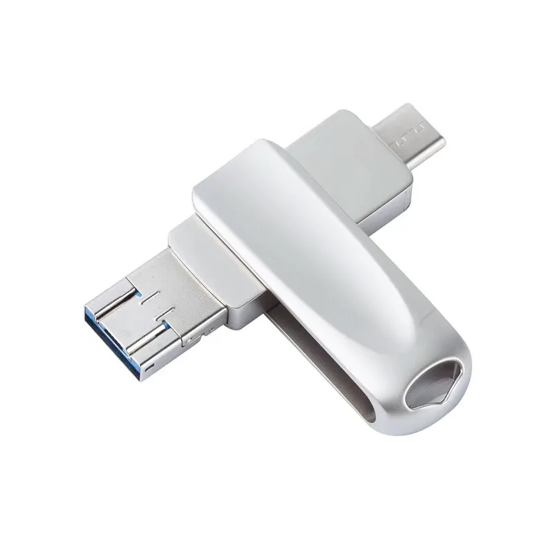  USB флеш-накопитель 32 ГБ внешнее запоминающее устройство расширения диск для подключения iPhone Android Тип C ПК 3 в 1usb