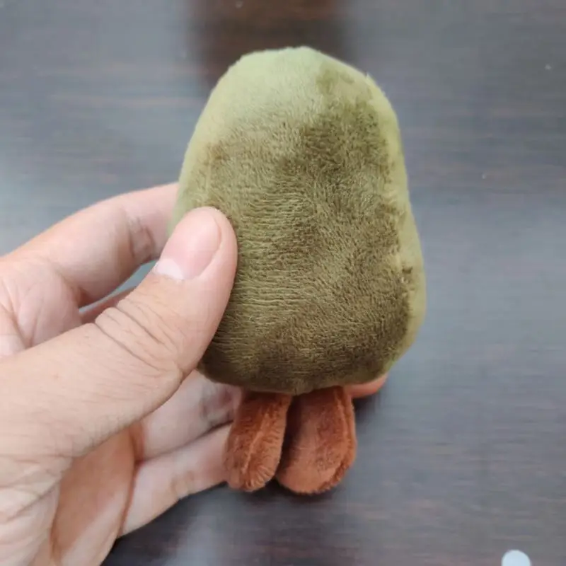 Mini Kawaii Doll Plush Avocado You Complete Me Keychain Avocado Pendant with keyring