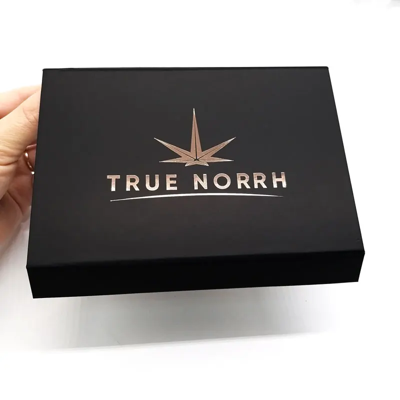 Custom Luxury Paper Cardboard Wedding Card Box Packaging Black White Gift Vip Credit Business Card Boxes