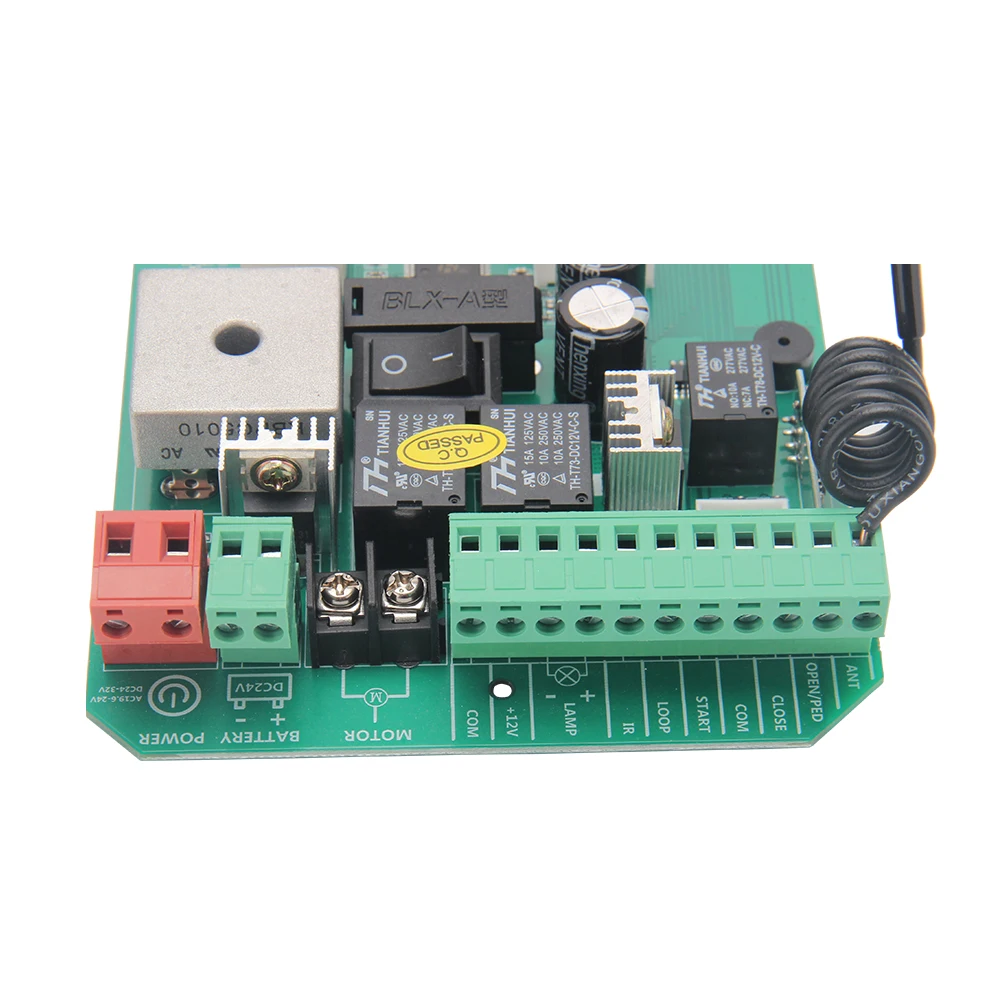 wiring diagram pcb sliding gate door opener motor control board 24v for automatic gate opener motor