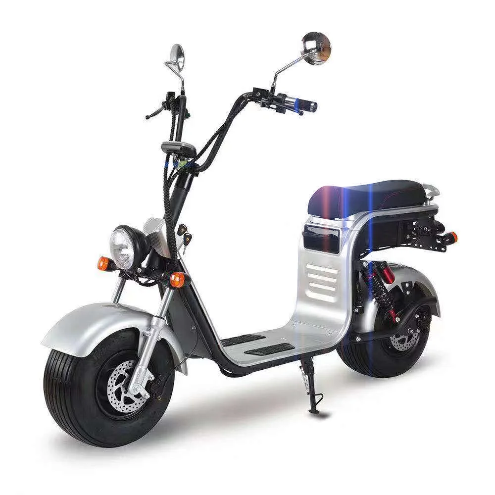 
European Warehouse Dual motor high speed foldable wide wheel electric motorcycle scooter for adults 