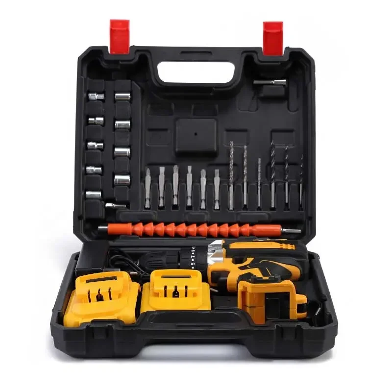 BOLIU OEM 21V Cordless Electric Screwdriver Lithium Rechargeable Power Tools 10mm Drilling Diameter Screw Drill Replacement