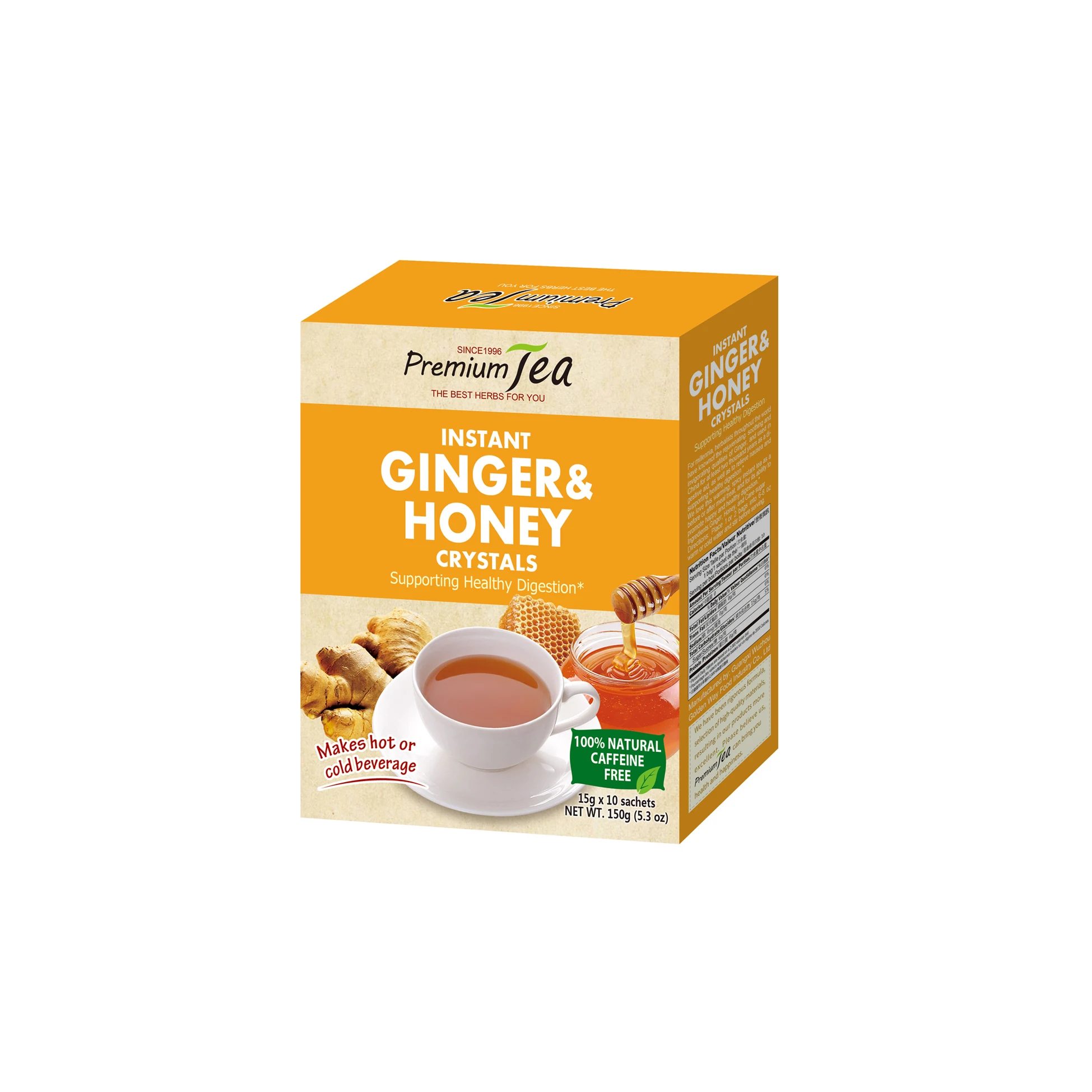 
High Quality Drink Powder Instant Honey Ginger Tea 