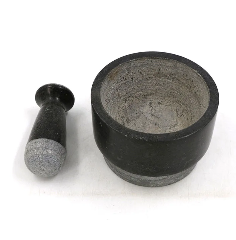 granite  stone mortar and pestle