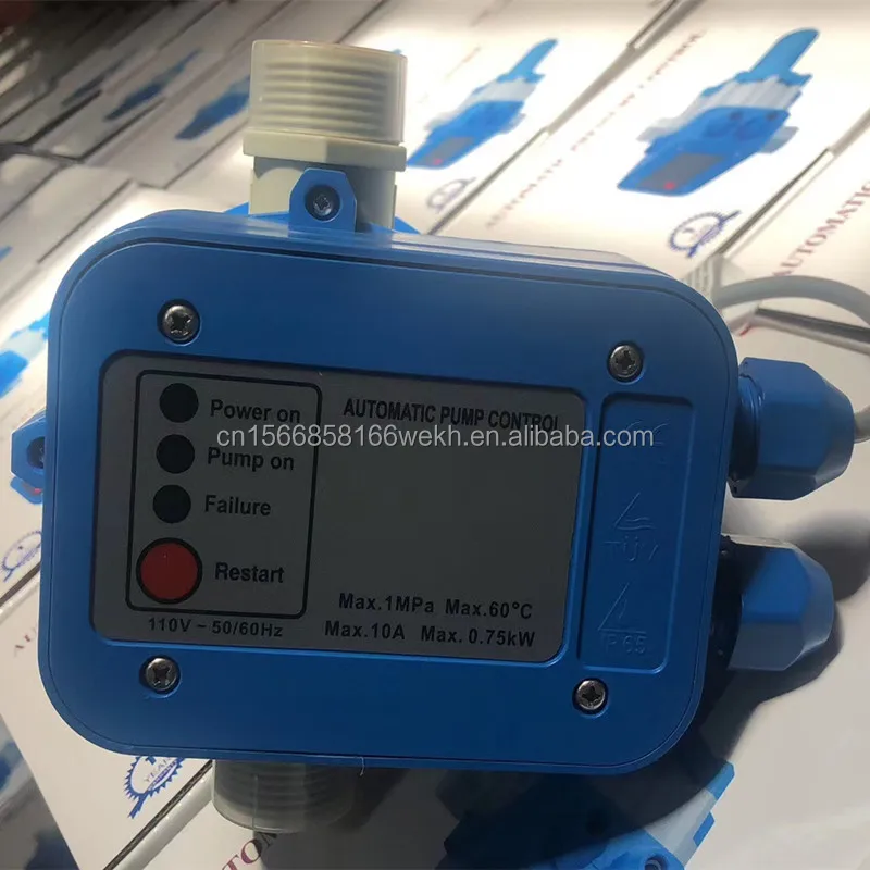 Water Pump Controller 110V 10A 1.1KW 1MPa Automatic Water Pump Pressure Switch Electric  Controller for pump africa