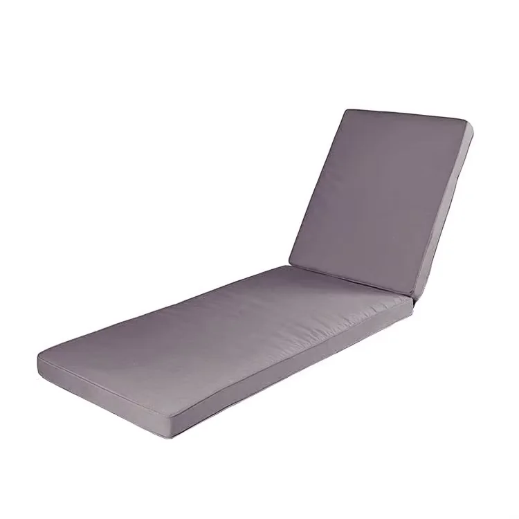 Custom Quilted Rectangle Bench Cushion Outdoor Use Durable Waterproof Wicker Replacement Seat Sun Lounger Massage Foam