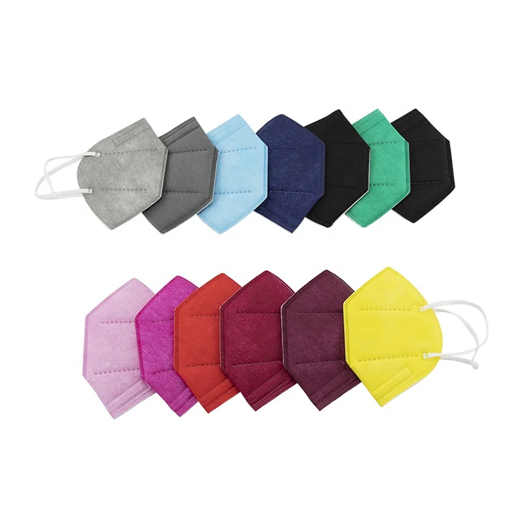 ЕС Whitelist Ce 2163 En149 одобренный 5 слоев 3d форма складной Ffp2 маска с мягкими эластичными уха плечевой ремень