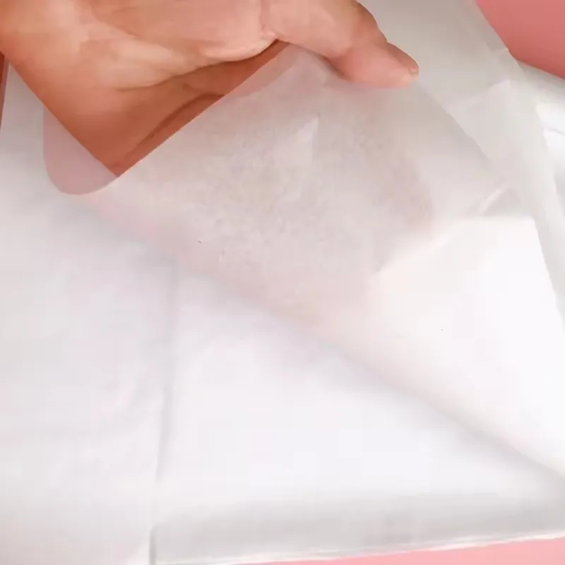 17 gms custom white mg tissue paper