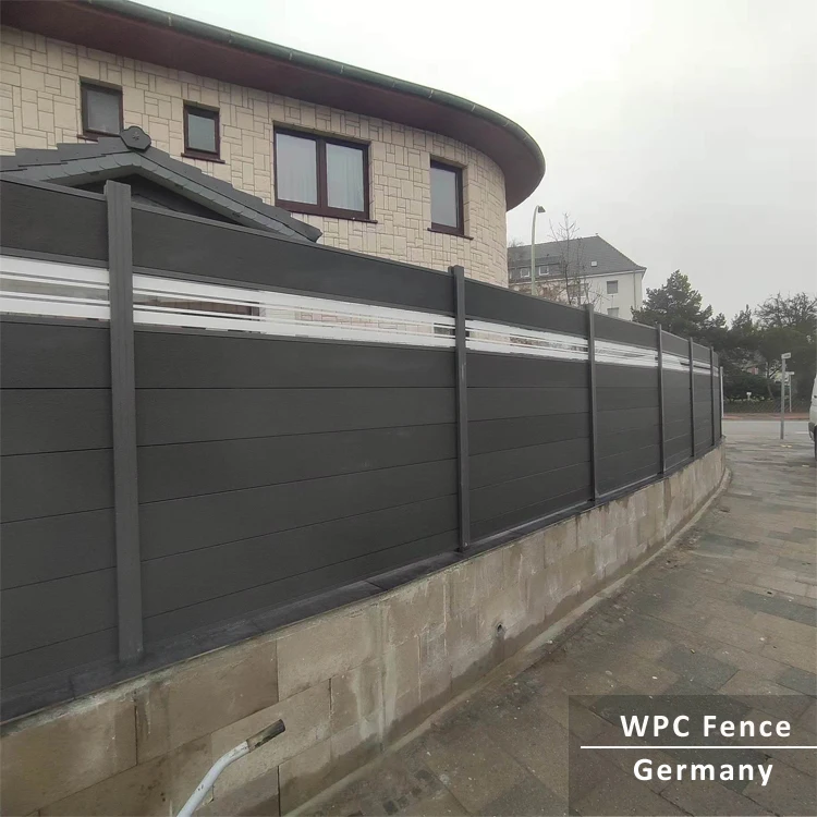 Hot sale wpc fence trellis fence from China wood plastic composite fence