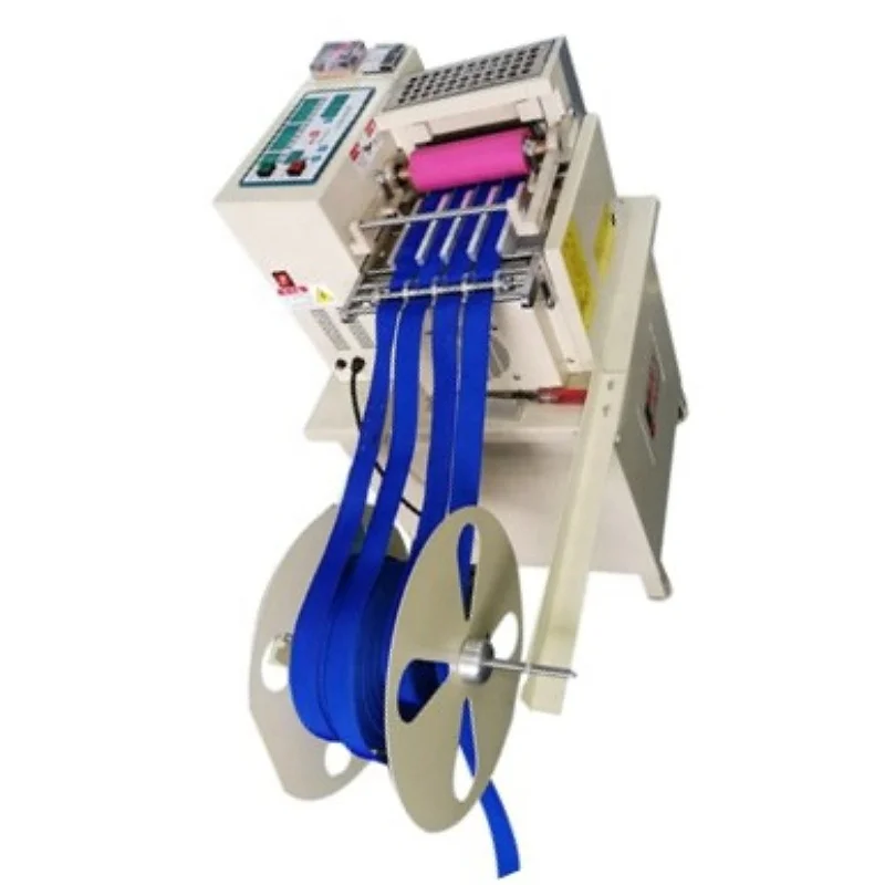 Factory Directly Sales Full Automatic Hot Blade Webbing Fabric Cutting Machinery